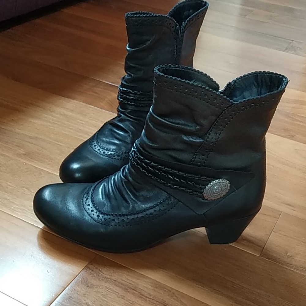 rieker Antistress Leather Dress Boots
